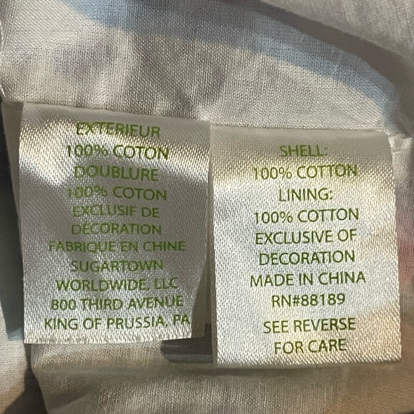 Lilly Pulitzer Gabby Shift Dress | Spa Blue | Size 2 | 100% Cotton - Picture 8 of 8